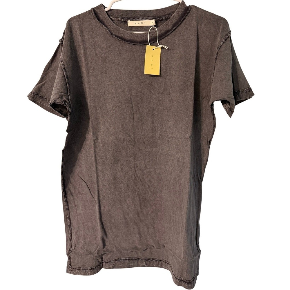 mnml Vintage Inside Out Tee Vintage Black XS Streetwear Shirt 0880